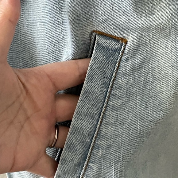 VANS SURF SUPPLY 'LEILA' WOMEN'S DENIM JACKET - WATER WASH Size M - Picture 9 of 14